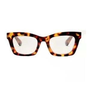Women's Glasses Oversized Tortoise Square Oprah Readers Large Thick 2.0 2.25 2.5